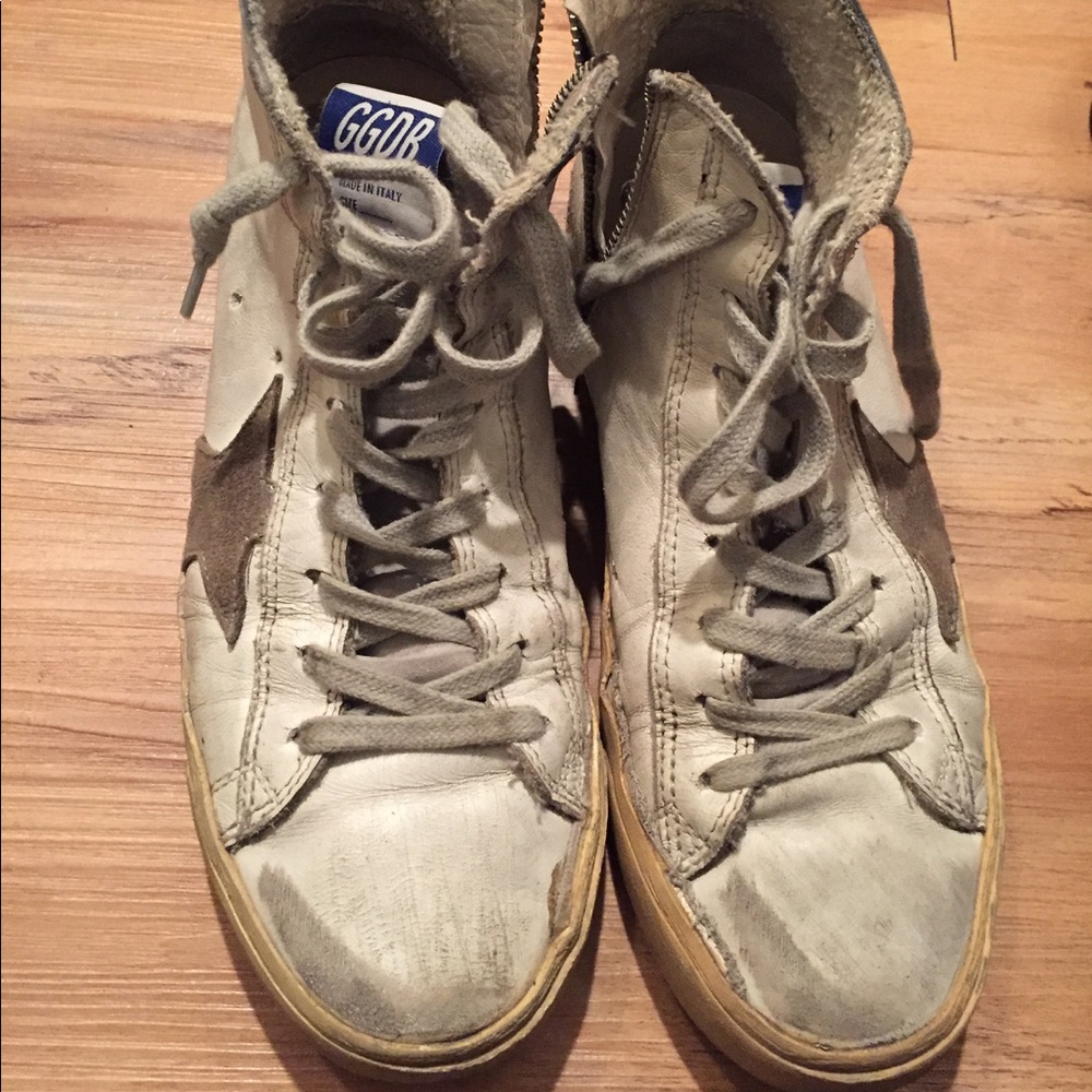 Authentic Golden Goose high top sneakers size 36